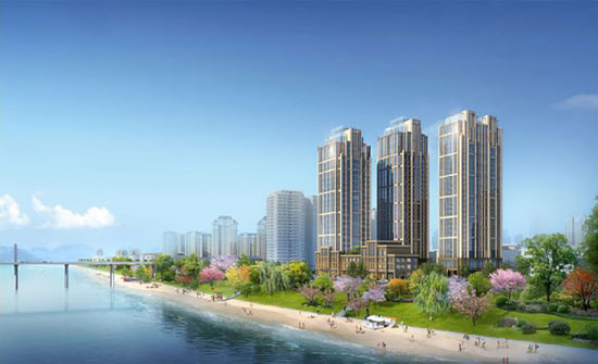 株洲湘江公馆位于株洲市天元区滨江南路198号，项目雄踞天元大桥桥头，占据天元大桥河西桥头堡位置，项目位于中心广场商圈、长江商圈、神农城商圈三大成熟商圈交汇之地