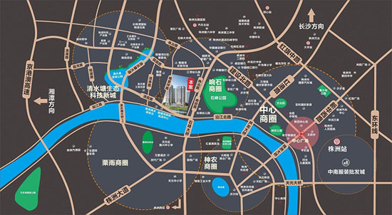 旭辉湘江汇 | 雄踞烫金热士，擎动一城繁华！