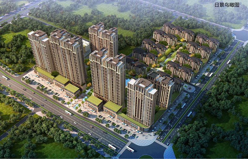 玫瑰园项目位于天元黄河北路与莲花路交汇处