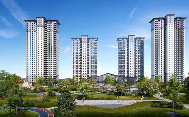 桃李江南项目位于醴陵市国瓷大道与民富路交汇处
