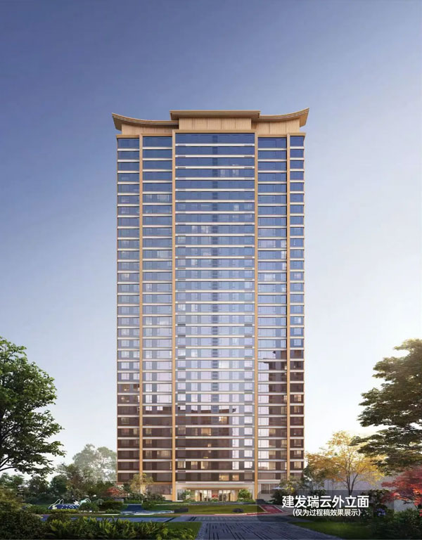 建发瑞云项目位于株洲天元区神农大道与黄河北路交汇处